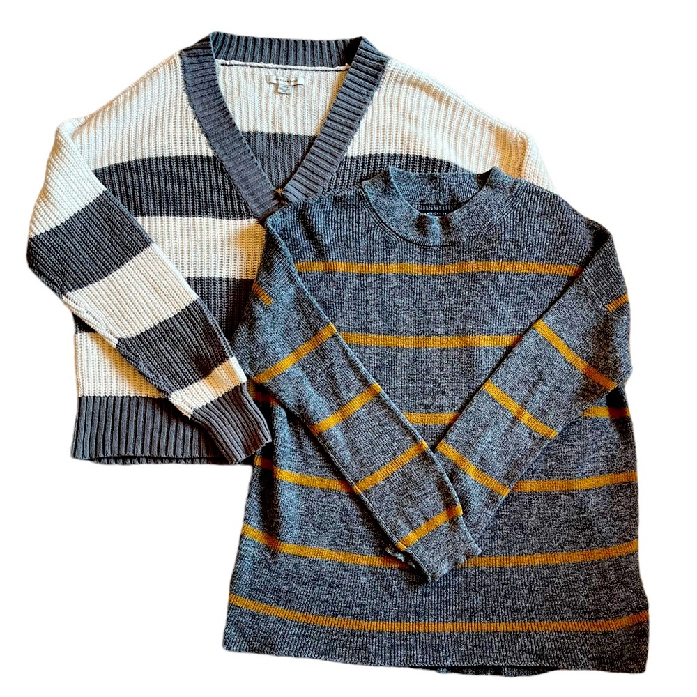 American Eagle Striped Sweater Bundle | Women’s S